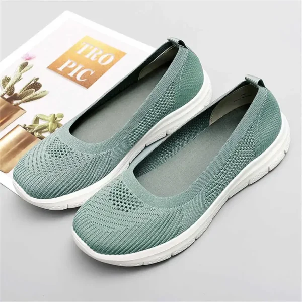 Non Slip Shoes For Old People: Lightweight Walking Sneakers For Women