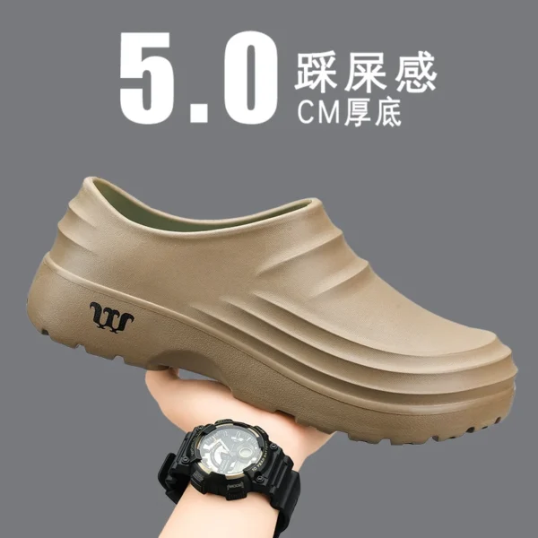 Non Slip Kitchen Shoes Oil-proof Sandals