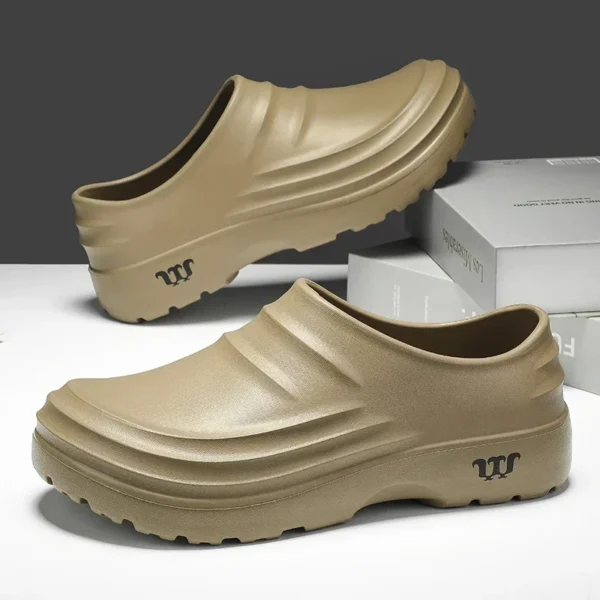 Non Slip Kitchen Shoes Casual Trendy Work Slippers - Image 6