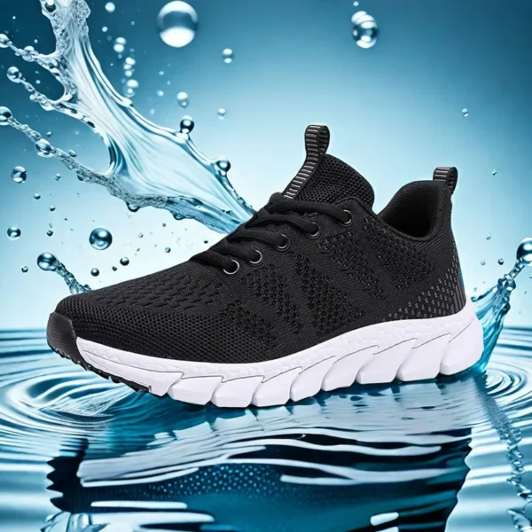 Non Slip Shoes For Old People: High-Cut Casual Sneakers, Large Sole - Image 5
