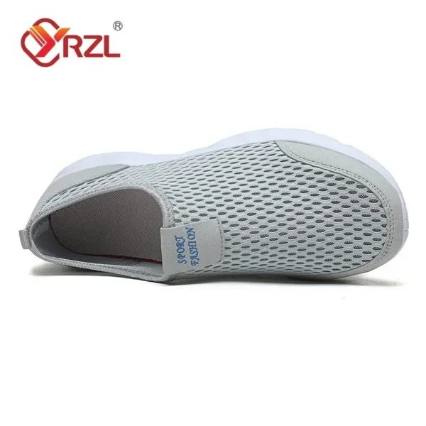 Non Slip Shoes for Men: Breathable Mesh Sneakers. - Image 4