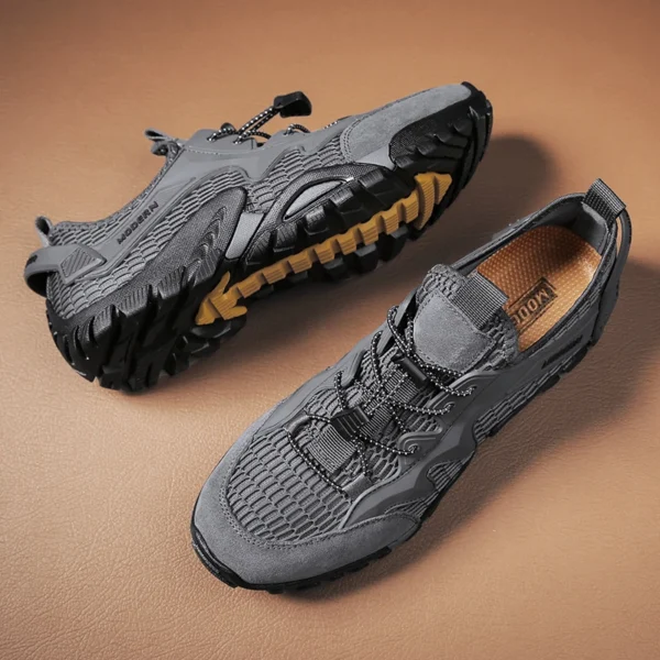 Non Slip Shoes For Men Breathable Mesh Casual Lightweight Sneakers - Image 6