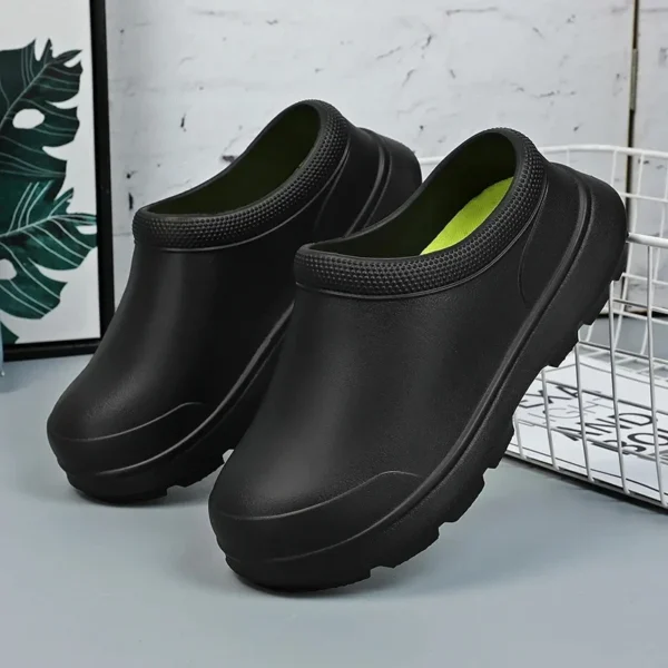 Non Slip Kitchen Shoes: Waterproof Chef Clogs for Work and Comfort - Image 2